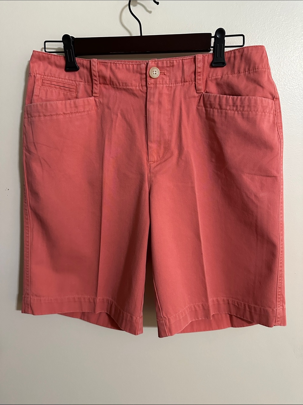 Ralph Lauren Women’s Jeans Co Coral Pink Bermuda Shorts